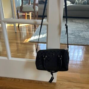 Coach mini barrel Black Handbag